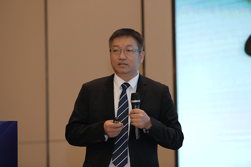 云南迦南飛奇科技有限公司總經理王曉明發表演講